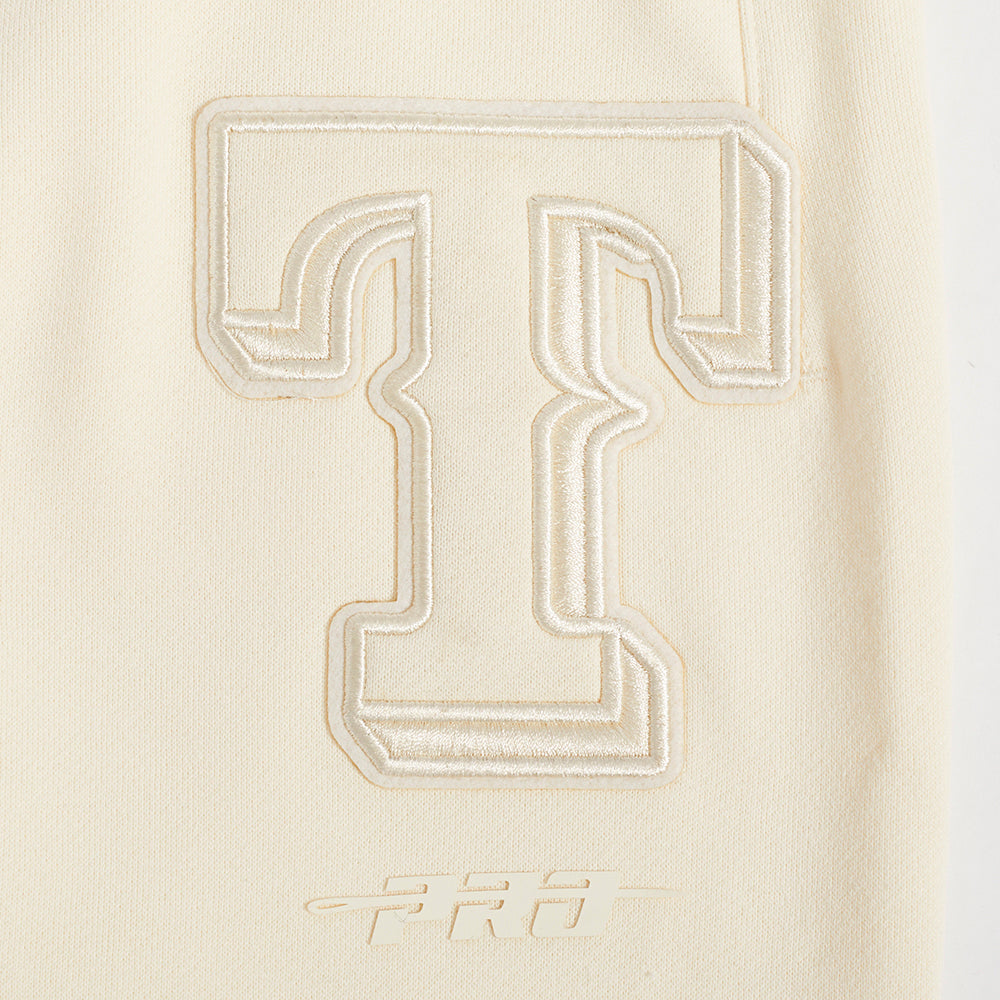 MLB TEXAS RANGERS NEUTRAL MEN'S  FLC SWEATPANT (EGGSHELL)