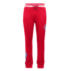 MLB TEXAS RANGERS SCRIPT TAIL PANTALON OUATÉ EN MOLLETON CÔTELÉ POUR HOMME (ROUGE)
