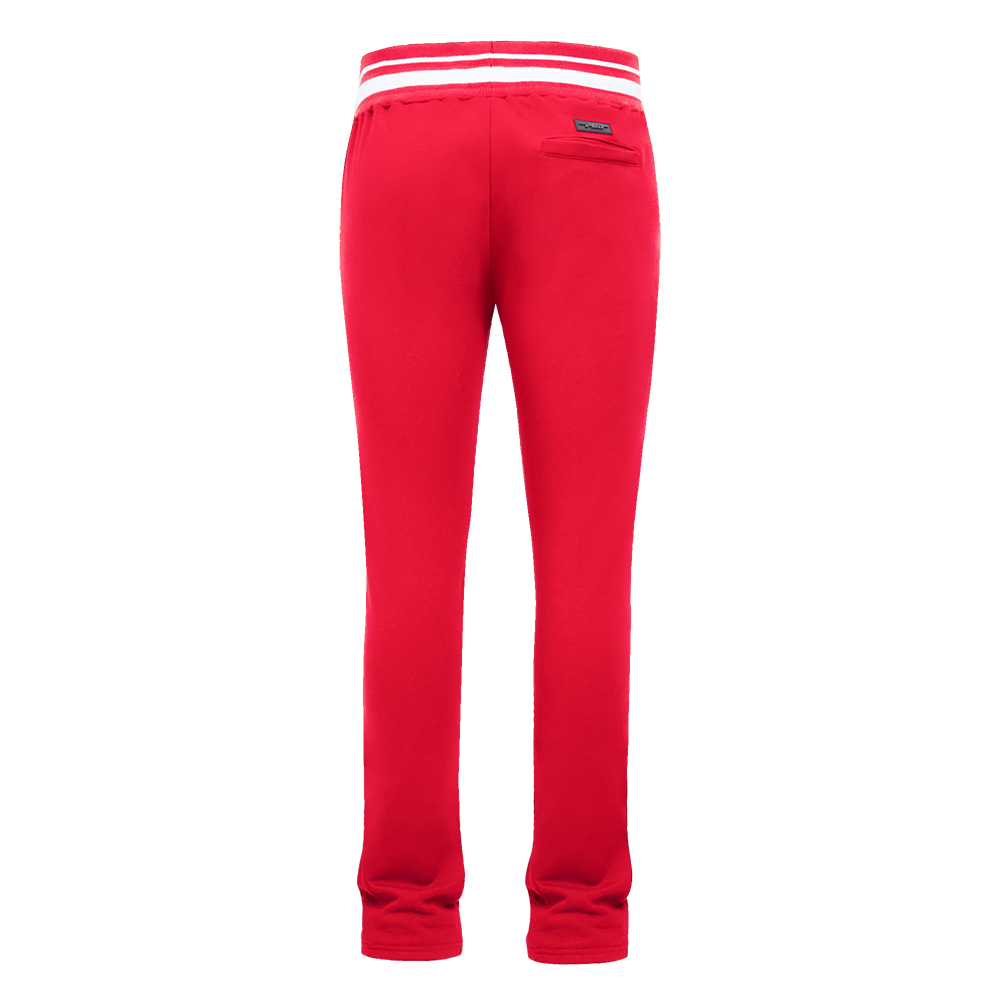 MLB TEXAS RANGERS SCRIPT TAIL PANTALON OUATÉ EN MOLLETON CÔTELÉ POUR HOMME (ROUGE)