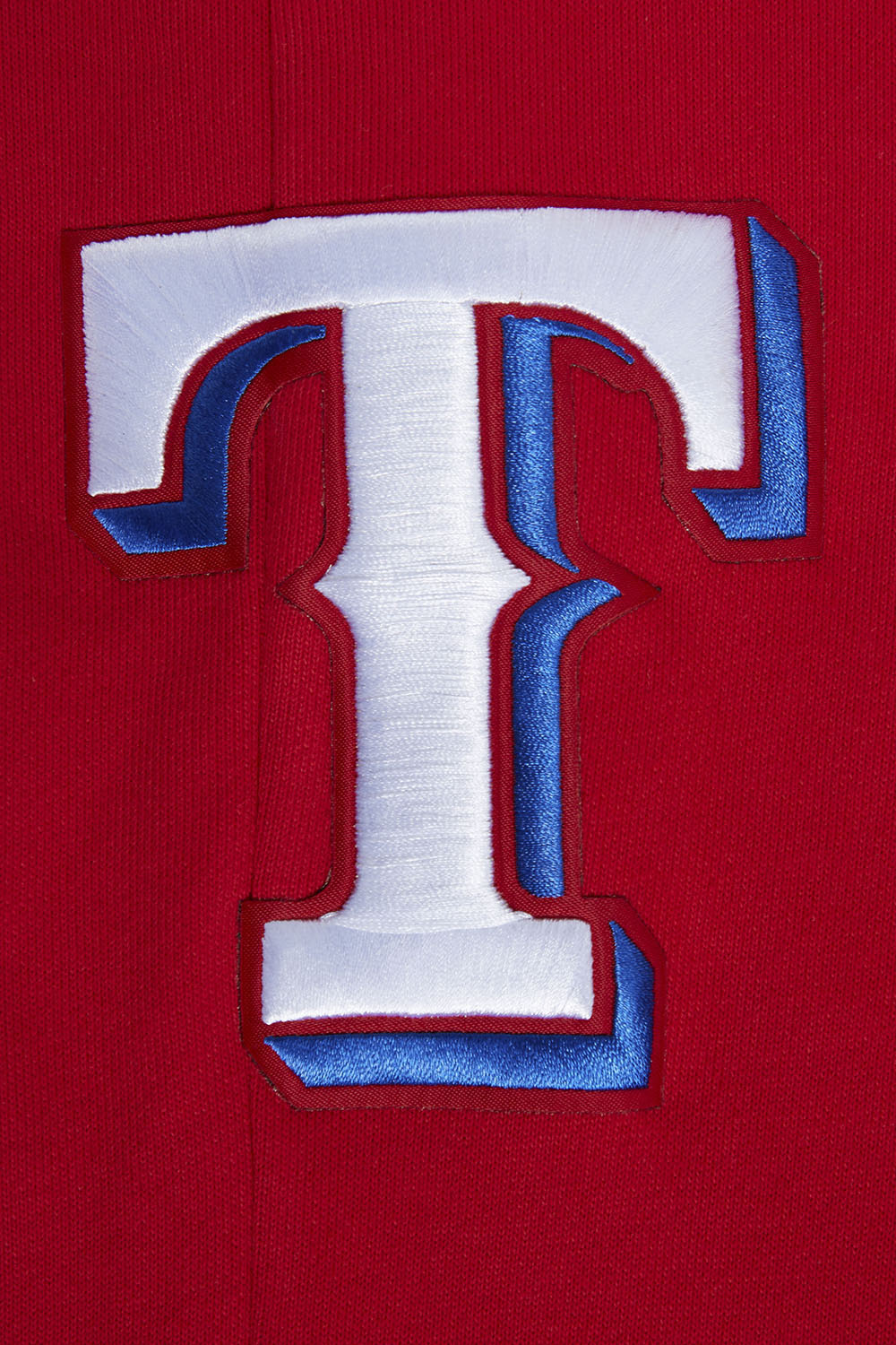 MLB TEXAS RANGERS SCRIPT TAIL PANTALON OUATÉ EN MOLLETON CÔTELÉ POUR HOMME (ROUGE)