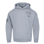 MLB TEXAS RANGERS NEUTRAL MEN'S  DROP SHOULDER FLC PO HOODIE (DARK HEATHER GRAY)