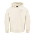 MLB TEXAS RANGERS NEUTRAL MEN'S  DROP SHOULDER FLC PO HOODIE (EGGSHELL)