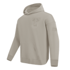 MLB TEXAS RANGERS NEUTRAL CHANDAIL À CAPUCHON EN MOLLETON À ÉPAULES TOMBANTES POUR HOMME (TAUPE)