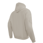 MLB TEXAS RANGERS NEUTRAL CHANDAIL À CAPUCHON EN MOLLETON À ÉPAULES TOMBANTES POUR HOMME (TAUPE)