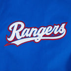 MLB TEXAS RANGERS WINGSPAN BLOUSON EN SERGÉ V2 POUR HOMME (BLEU ROYAL)