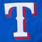 MLB TEXAS RANGERS WINGSPAN BLOUSON EN SERGÉ V2 POUR HOMME (BLEU ROYAL)