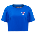 MLB TEXAS RANGERS CLASSIC HAUT À COUPE CARRÉE POUR FEMME (BLEU ROYAL)