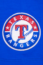 MLB TEXAS RANGERS CLASSIC HAUT À COUPE CARRÉE POUR FEMME (BLEU ROYAL)