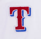 MLB TEXAS RANGERS CLASSIC HAUT À COUPE CARRÉE POUR FEMME (BLANC)