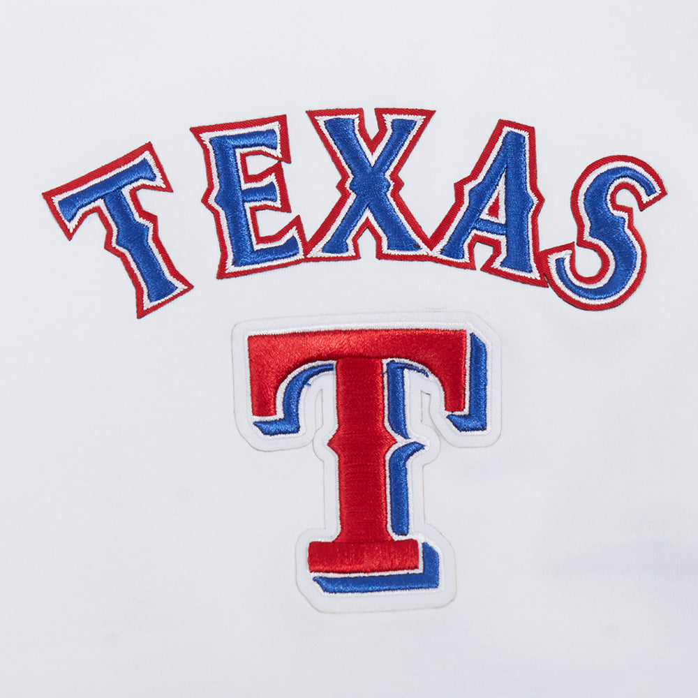 MLB TEXAS RANGERS CLASSIC CAMISOLE DOS NAGEUR À COUPE DÉCONTRACTÉE POUR FEMME (BLANC)