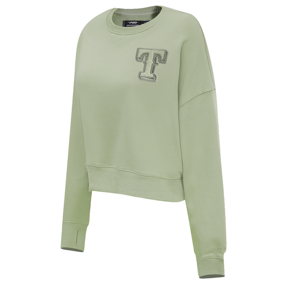 MLB TEXAS RANGERS NEUTRAL WOMEN'S CREWNECK (MOSS)