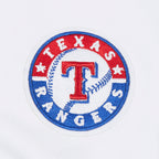 MLB TEXAS RANGERS CLASSIC WOMEN'S FLEECE PULLOVER HOODIE (WHITE)