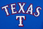 MLB TEXAS RANGERS CLASSIC CHANDAIL À COL ROND POUR FEMME (BLEU ROYAL)