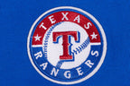 MLB TEXAS RANGERS CLASSIC CHANDAIL À COL ROND POUR FEMME (BLEU ROYAL)