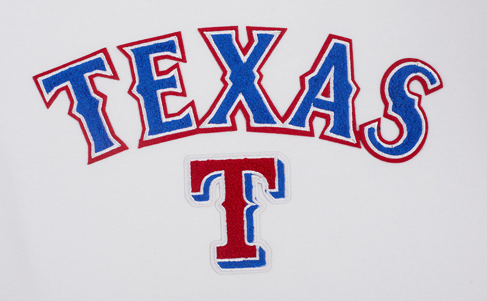 MLB TEXAS RANGERS CLASSIC CHANDAIL À COL ROND POUR FEMME (BLANC)