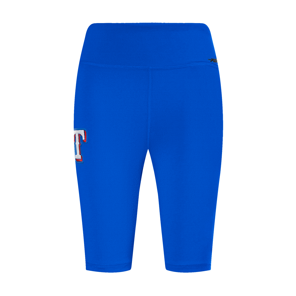 MLB TEXAS RANGERS CLASSIC WOMEN'S FLEECE SHORT (ROYAL BLUE)