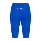 MLB TEXAS RANGERS CLASSIC WOMEN'S FLEECE SHORT (ROYAL BLUE)