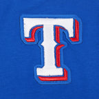 MLB TEXAS RANGERS CLASSIC WOMEN'S COTTON BIKE SHORT (ROYAL BLUE)