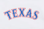 MLB TEXAS RANGERS CLASSIC WOMEN'S COTTON BIKE SHORT (WHITE)