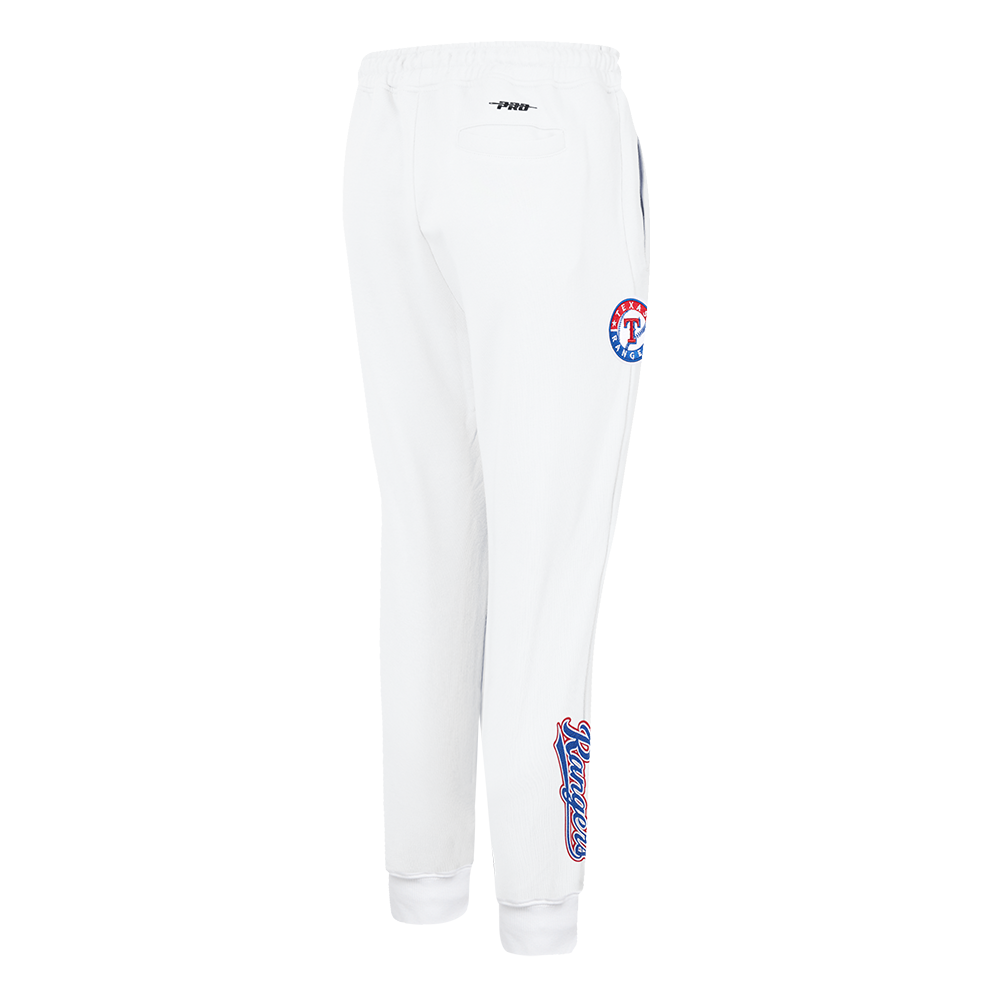 MLB TEXAS RANGERS CLASSIC PANTALON OUATÉ EN MOLLETON POUR FEMME (BLANC)