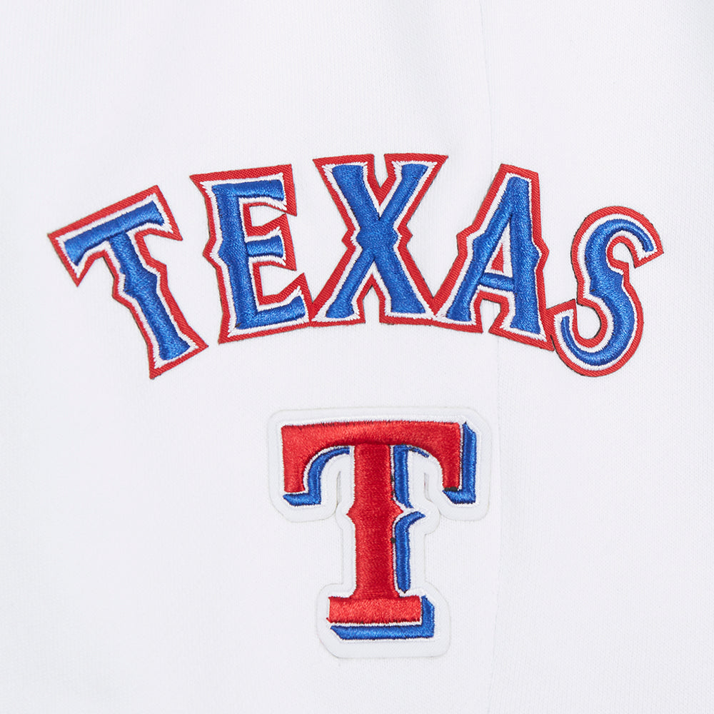 MLB TEXAS RANGERS CLASSIC PANTALON OUATÉ EN MOLLETON POUR FEMME (BLANC)