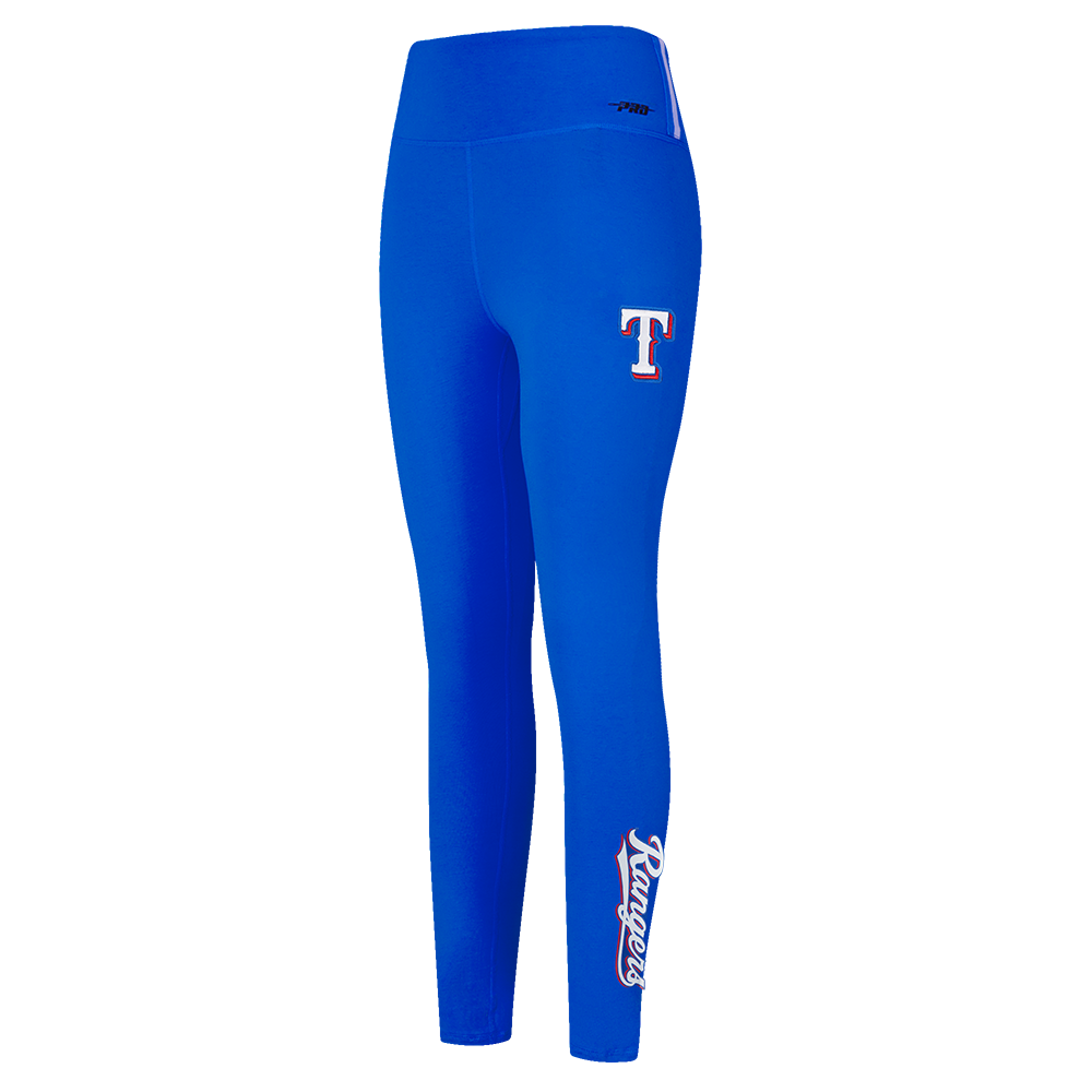 MLB TEXAS RANGERS CLASSIC WOMEN'S JERSEY LEGGING (ROYAL BLUE)