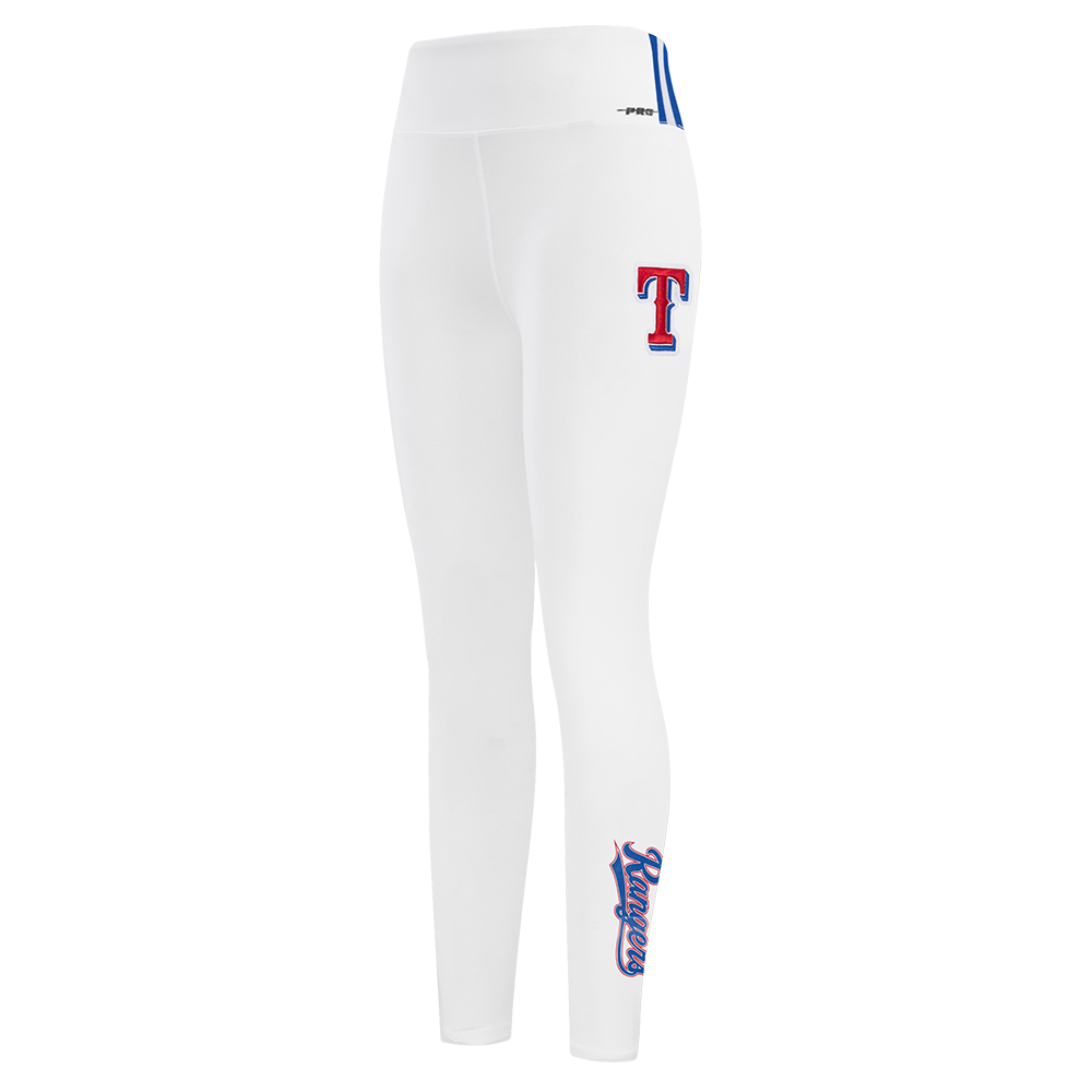MLB TEXAS RANGERS CLASSIC WOMEN'S JERSEY LEGGING (WHITE)