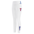 MLB TEXAS RANGERS CLASSIC WOMEN'S JERSEY LEGGING (WHITE)