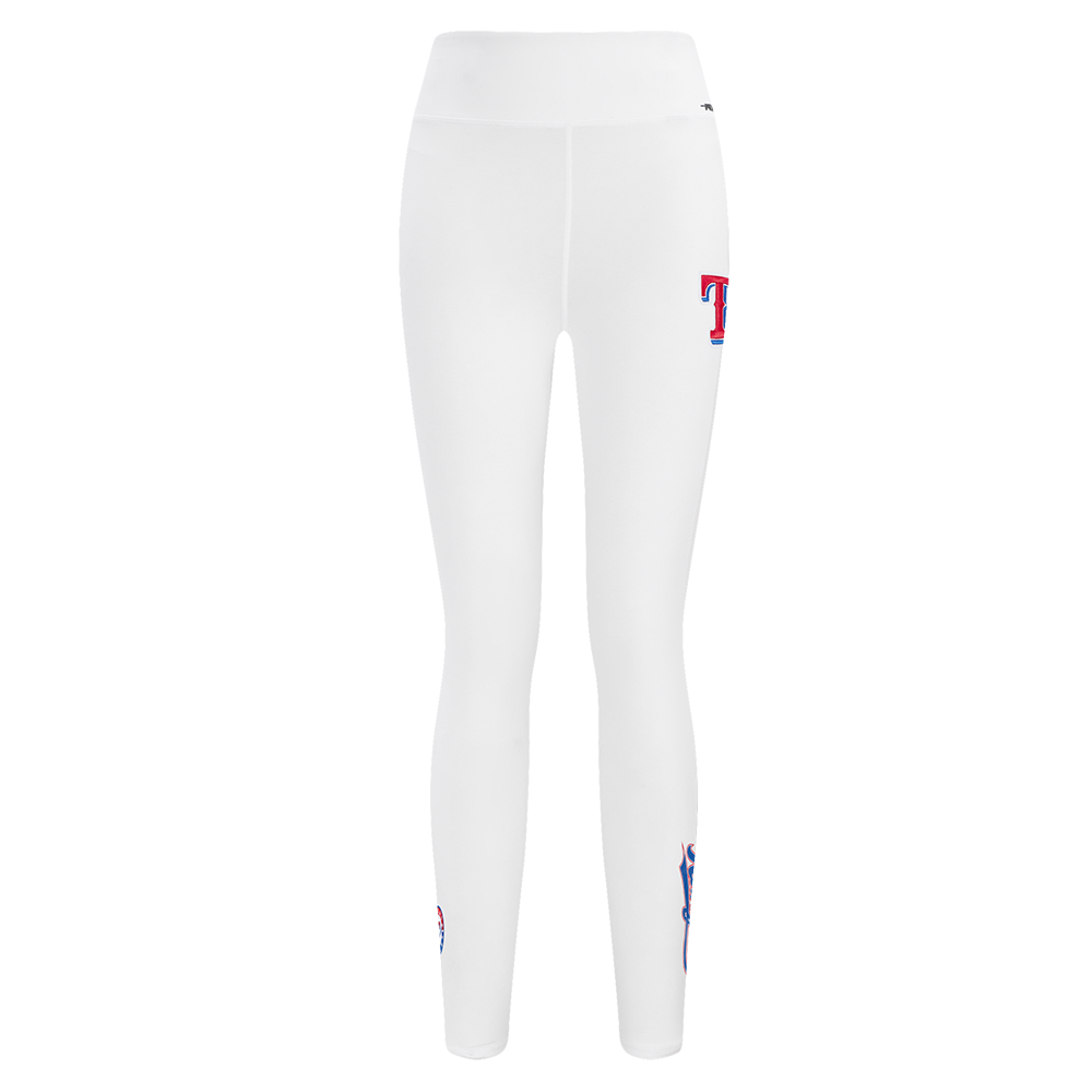MLB TEXAS RANGERS CLASSIC WOMEN'S JERSEY LEGGING (WHITE)