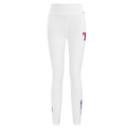 MLB TEXAS RANGERS CLASSIC WOMEN'S JERSEY LEGGING (WHITE)
