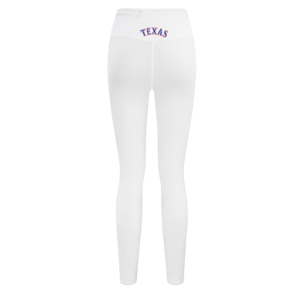 MLB TEXAS RANGERS CLASSIC WOMEN'S JERSEY LEGGING (WHITE)