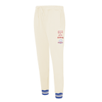 MLB TEXAS RANGERS RETRO CLASSIC PANTALON OUATÉ CÔTELÉ POUR FEMME (COQUILLE D'ŒUF/BLEU ROYAL)