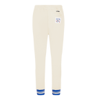MLB TEXAS RANGERS RETRO CLASSIC PANTALON OUATÉ CÔTELÉ POUR FEMME (COQUILLE D'ŒUF/BLEU ROYAL)