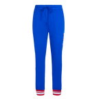 MLB TEXAS RANGERS RETRO CLASSIC PANTALON OUATÉ CÔTELÉ POUR FEMME (BLEU ROYAL/ROUGE)