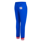 MLB TEXAS RANGERS RETRO CLASSIC PANTALON OUATÉ CÔTELÉ POUR FEMME (BLEU ROYAL/ROUGE)