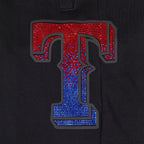 MLB TEXAS RANGERS JEWELS PANTALON OUATÉ EN MOLLETON POUR FEMME (NOIR)