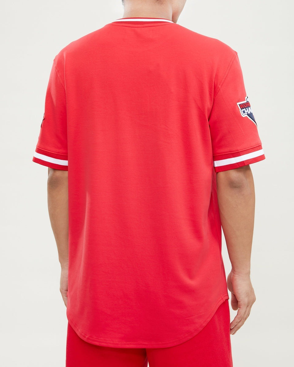 MLB WASHINGTON NATIONALS CLASSIC CHENILLE MEN'S TOP (RED)