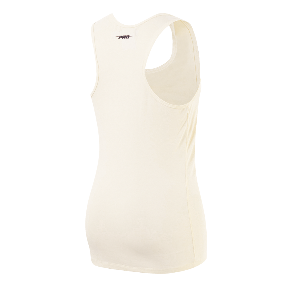 MLB WASHINGTON NATIONALS TRIPLE TONAL RELAXED FIT WOMEN'S RACERBACK (EGGSHELL)