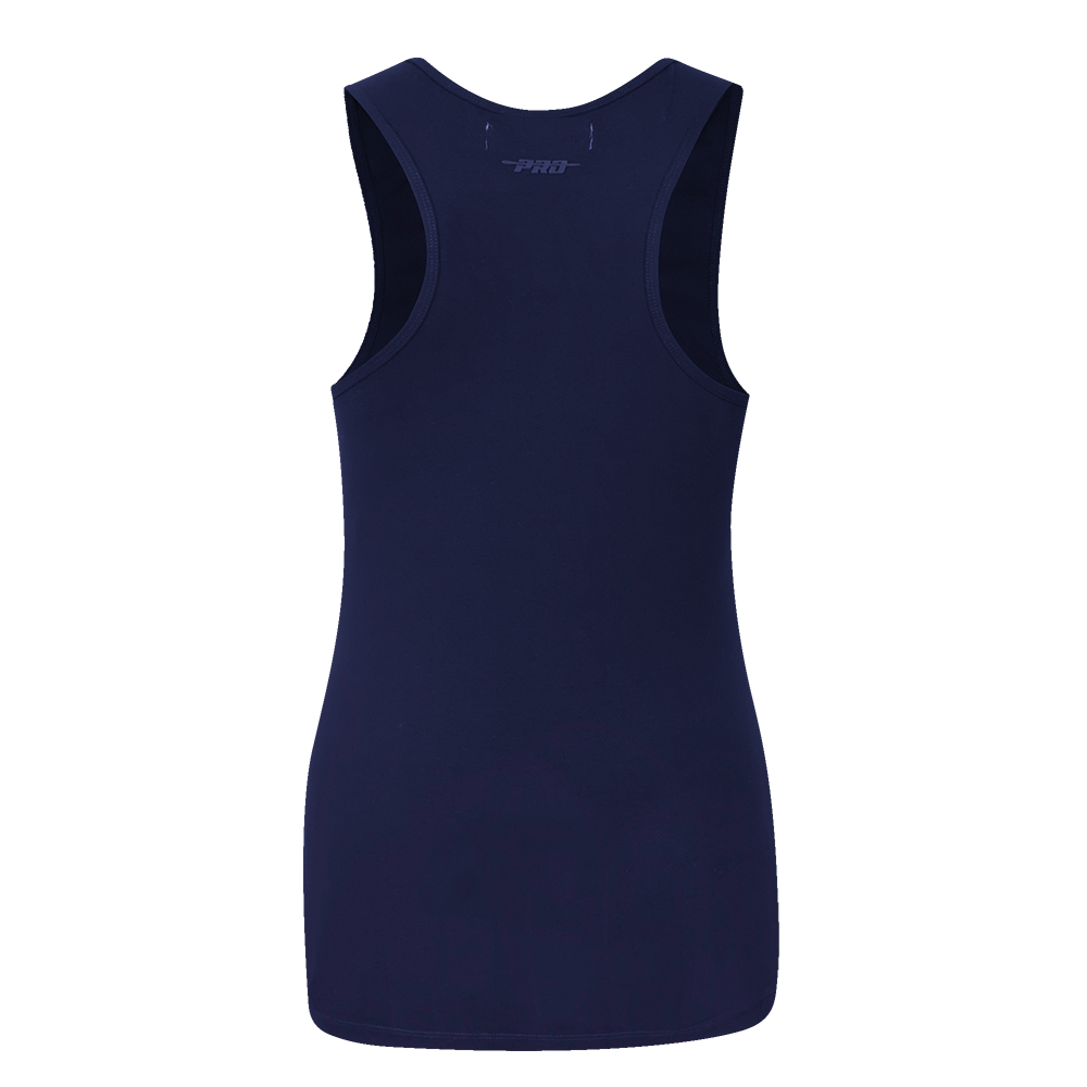 MLB WASHINGTON NATIONALS TRIPLE TONAL CAMISOLE DOS NAGEUR À COUPE DÉCONTRACTÉE POUR FEMME (MARINE MINUIT)