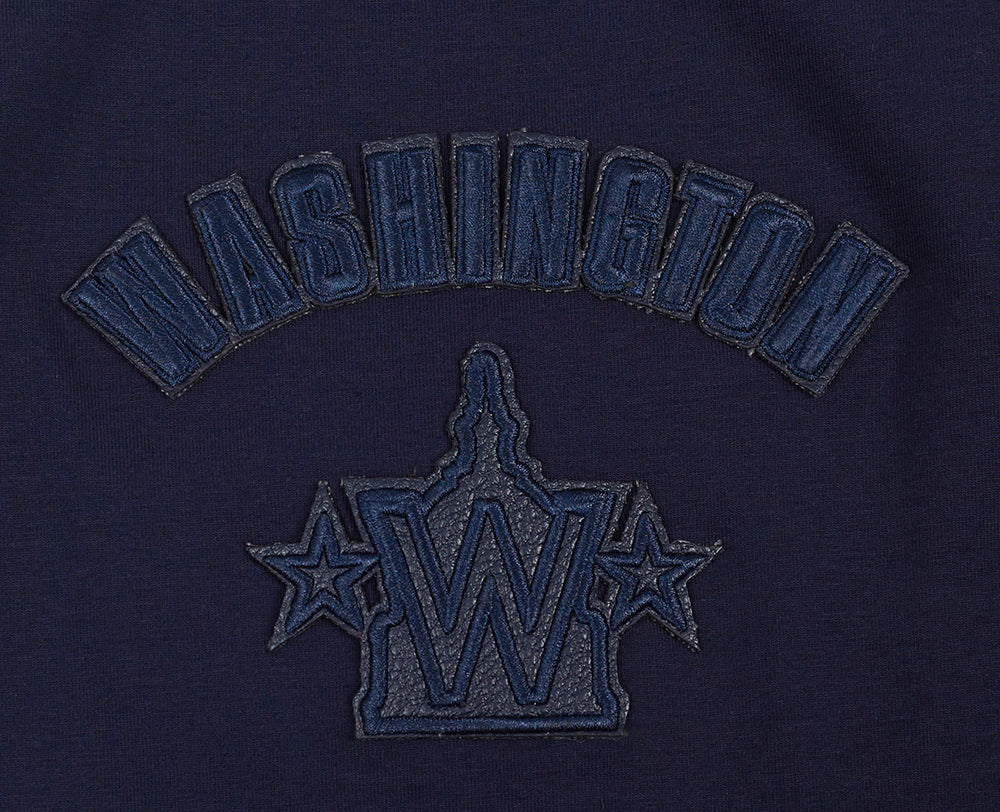 MLB WASHINGTON NATIONALS TRIPLE TONAL CAMISOLE DOS NAGEUR À COUPE DÉCONTRACTÉE POUR FEMME (MARINE MINUIT)