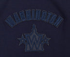 MLB WASHINGTON NATIONALS TRIPLE TONAL CAMISOLE DOS NAGEUR À COUPE DÉCONTRACTÉE POUR FEMME (MARINE MINUIT)