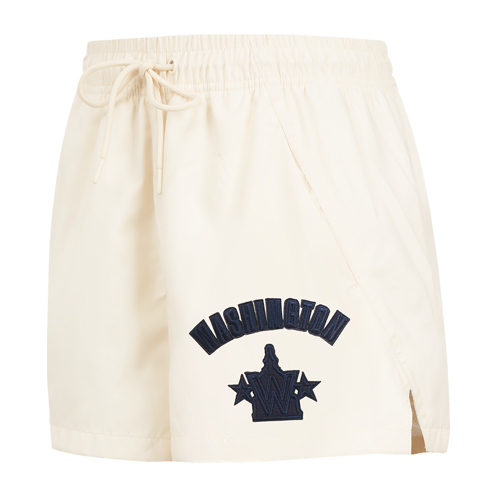 MLB WASHINGTON NATIONALS TRIPLE TONAL SHORT TISSÉ POUR FEMME POUR FEMME (COQUILLE D'ŒUF)