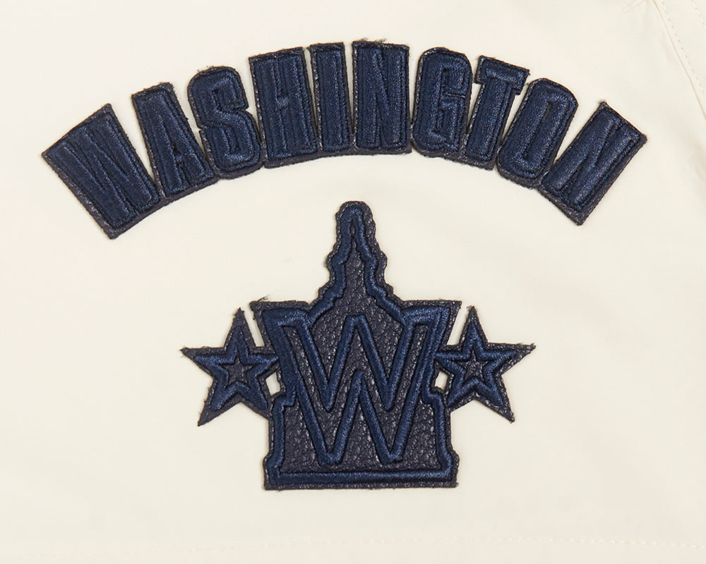 MLB WASHINGTON NATIONALS TRIPLE TONAL SHORT TISSÉ POUR FEMME POUR FEMME (COQUILLE D'ŒUF)