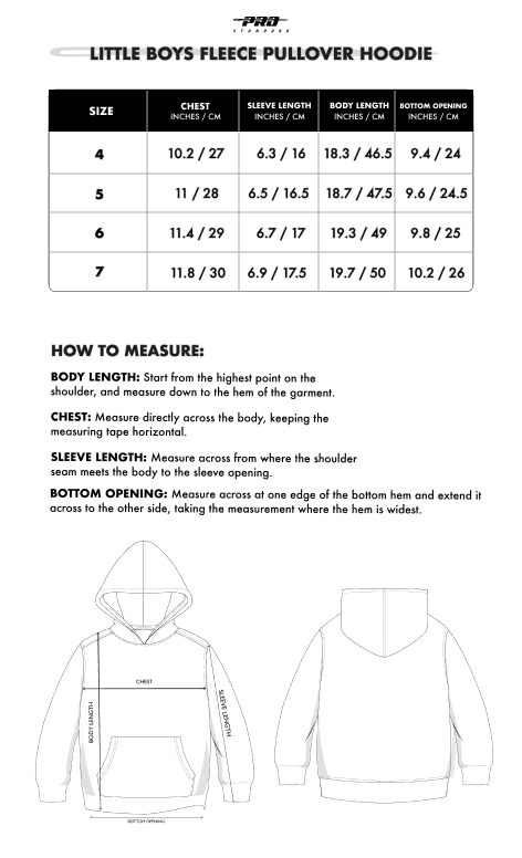 Size guide
