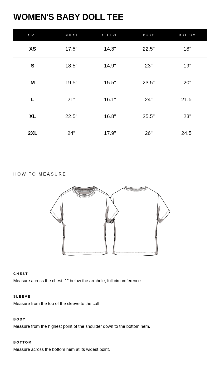Size guide