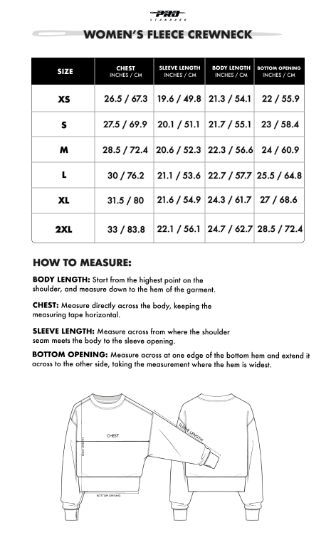 Size guide