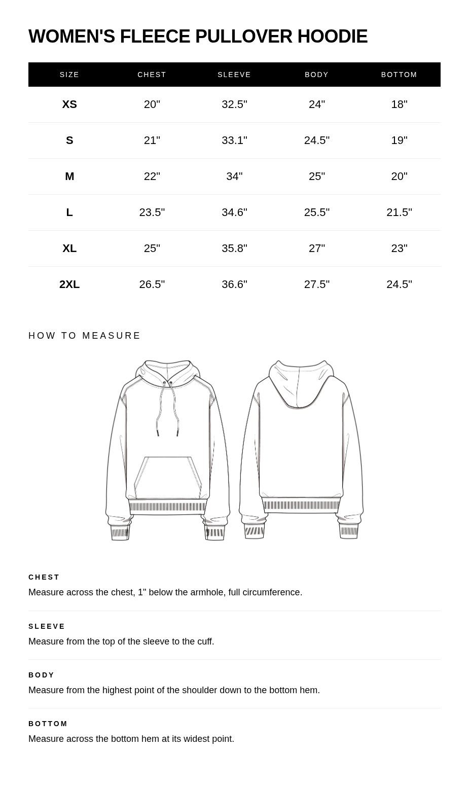 Size guide