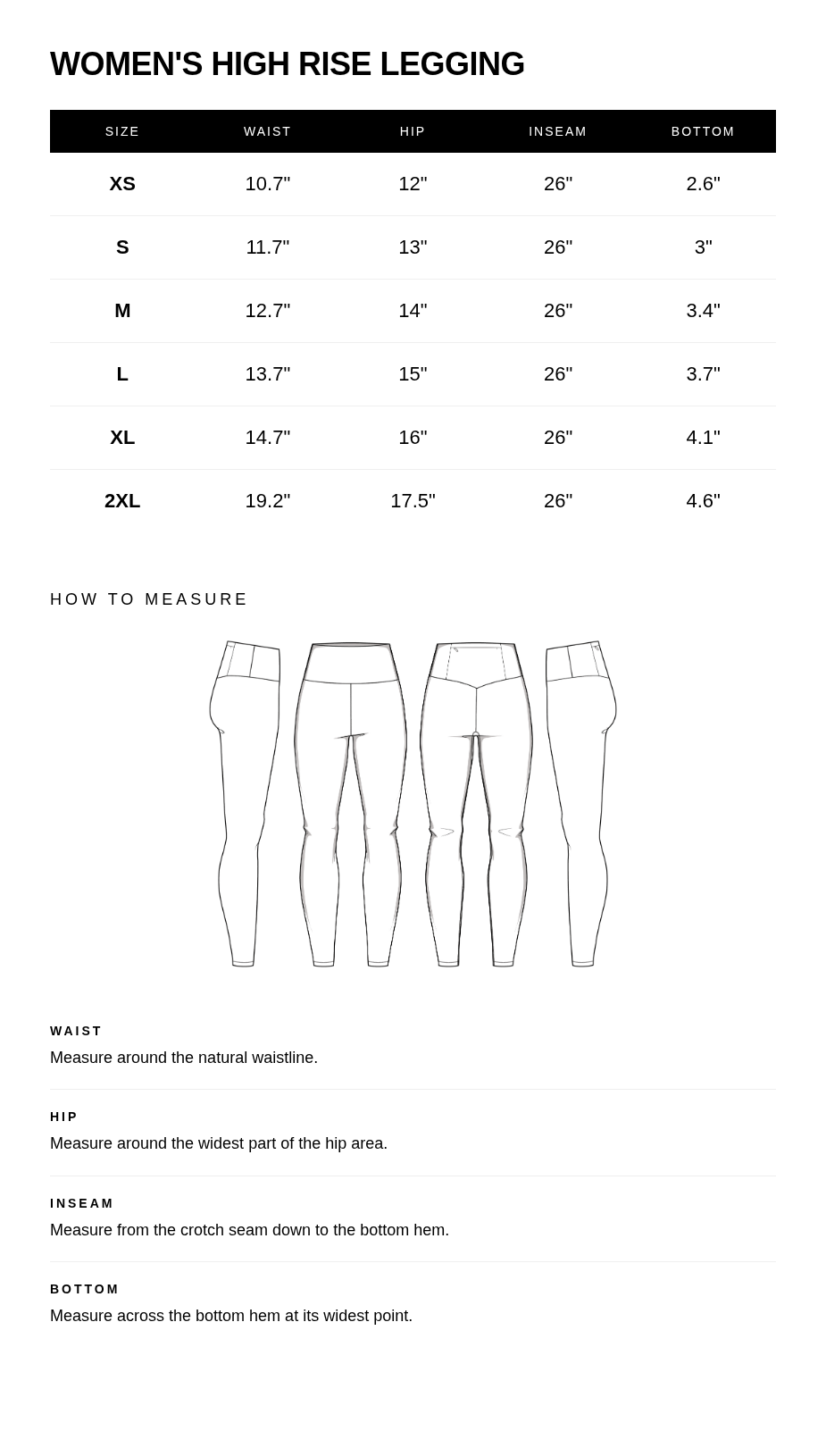 Size guide
