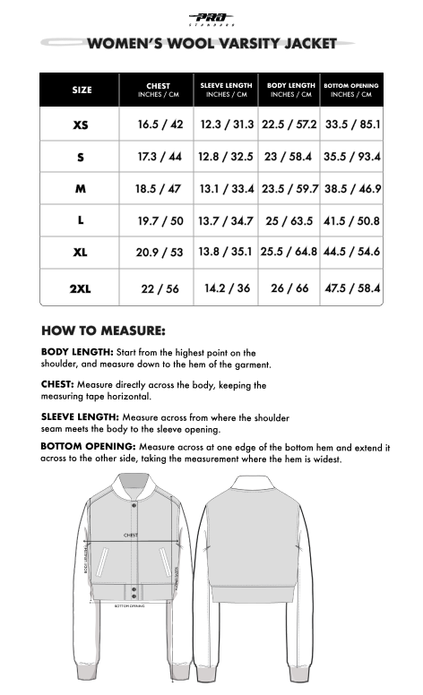 Guide des tailles