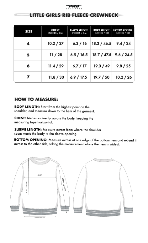Size guide